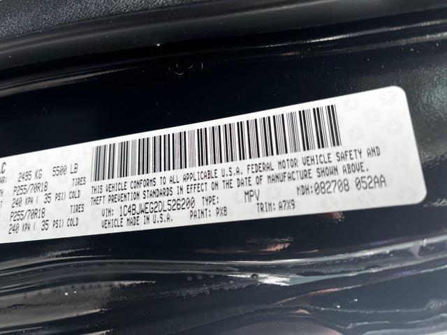 Photo 10 from auction – 2013 JEEP WRANGLER U with VIN 1C4BJWEG2DL526200