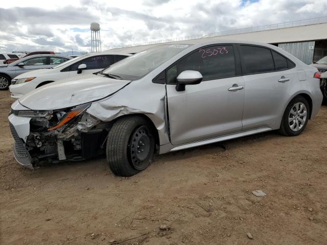 TOYOTA COROLLA LE 2021 with VIN JTDEPMAE1MJ137001 - Photo from auction