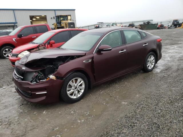 KIA OPTIMA LX 2016 with VIN 5XXGT4L33GG107703 - Photo from auction