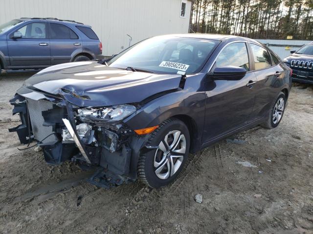 HONDA CIVIC LX 2017 with VIN 2HGFC2F5XHH534406 - Photo from auction