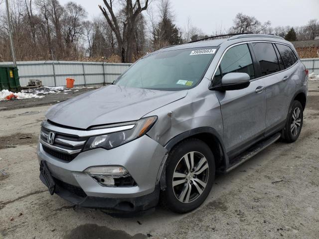 HONDA PILOT EXLN 2016 with VIN 5FNYF6H79GB073708 - Photo from auction