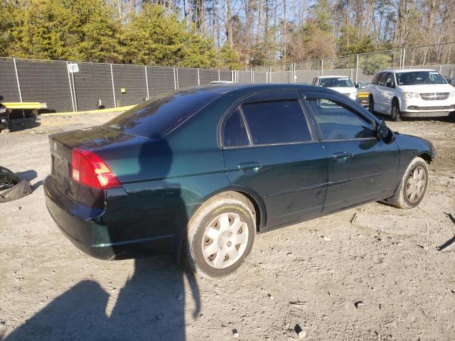 Photo 3 from auction – 2001 HONDA CIVIC EX with VIN 2HGES26791H512631
