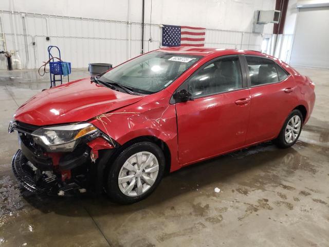 TOYOTA COROLLA L 2015 with VIN 2T1BURHE7FC435789 - Photo from auction