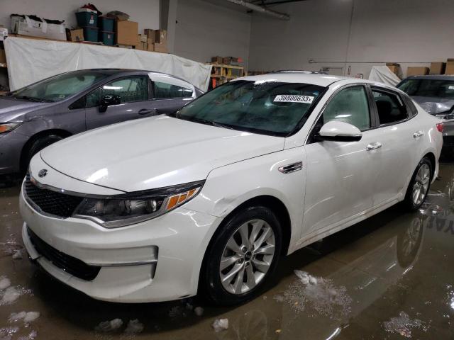 KIA OPTIMA LX 2018 with VIN 5XXGT4L36JG264374 - Photo from auction
