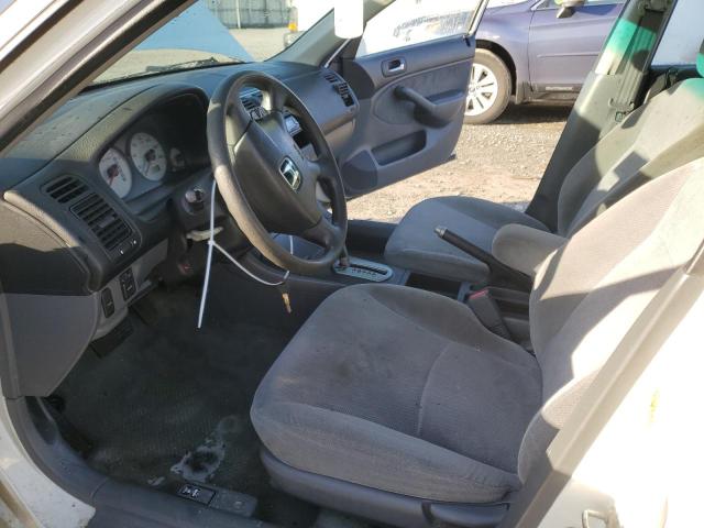 Photo 7 from auction – 2002 HONDA CIVIC LX with VIN 2HGES16522H538742
