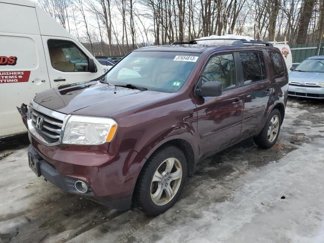 HONDA PILOT EX 2012 with VIN 5FNYF4H44CB080506 - Photo from auction