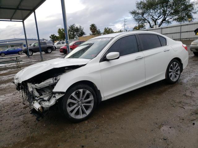 HONDA ACCORD SPO 2014 with VIN 1HGCR2F59EA287178 - Photo from auction