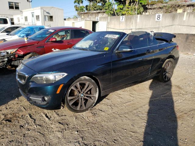 BMW 230I 2017 with VIN WBA2K9C39HV647554 - Photo from auction