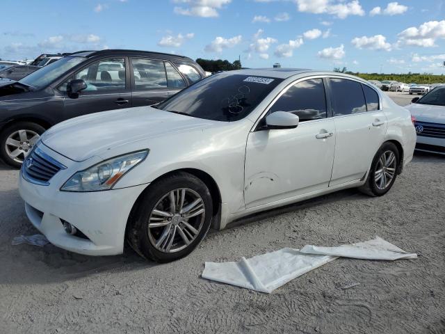 INFINITI G37 BASE 2011 with VIN JN1CV6APXBM302794 - Photo from auction