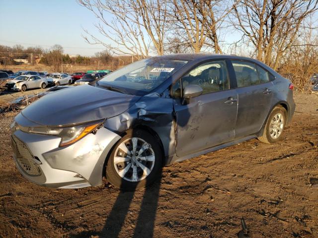 TOYOTA COROLLA LE 2022 with VIN JTDEPMAE4N3007980 - Photo from auction