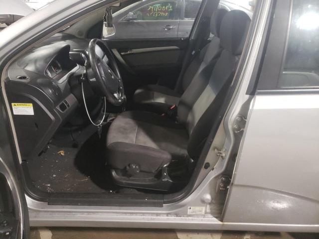 Zdjęcie 7 z aukcji – 2009 CHEVROLET AVEO LS z VIN KL1TD66E29B650982