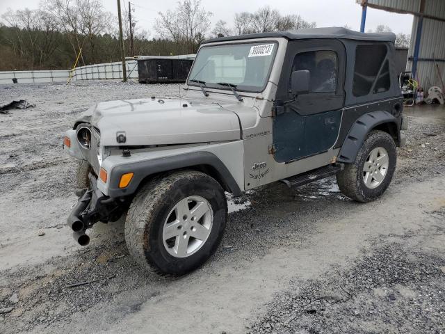 JEEP WRANGLER / 2000 with VIN 1J4FA29P0YP796250 - Photo from auction