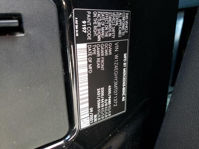 Photo 10 from auction – 2021 MERCEDES-BENZ SPRINTER 2 with VIN W1Z4EGHY3MT071372