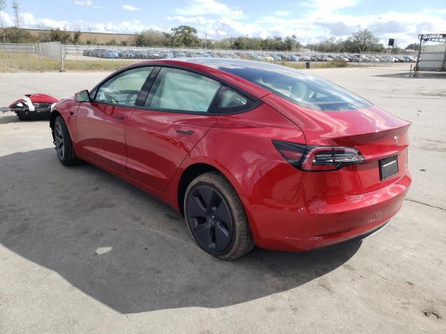 Photo 2 from auction – 2022 TESLA MODEL 3 with VIN 5YJ3E1EA1NF330017