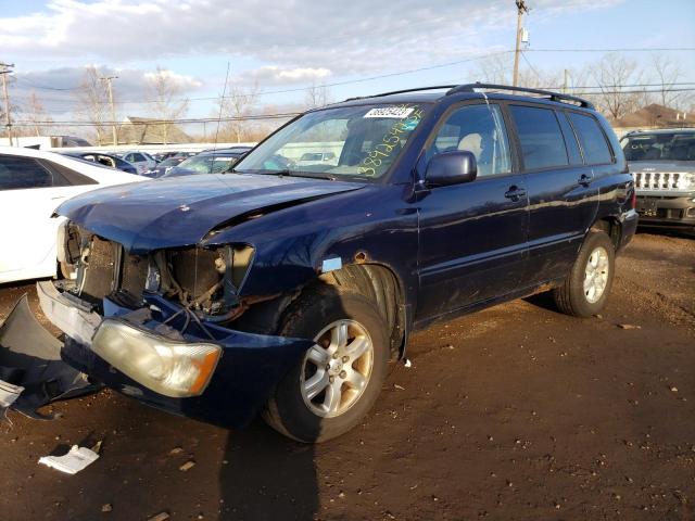 TOYOTA HIGHLANDER 2003 with VIN JTEHF21A730153284 - Photo from auction