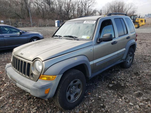 JEEP LIBERTY SP 2006 with VIN 1J4GL48K06W142870 - Photo from auction