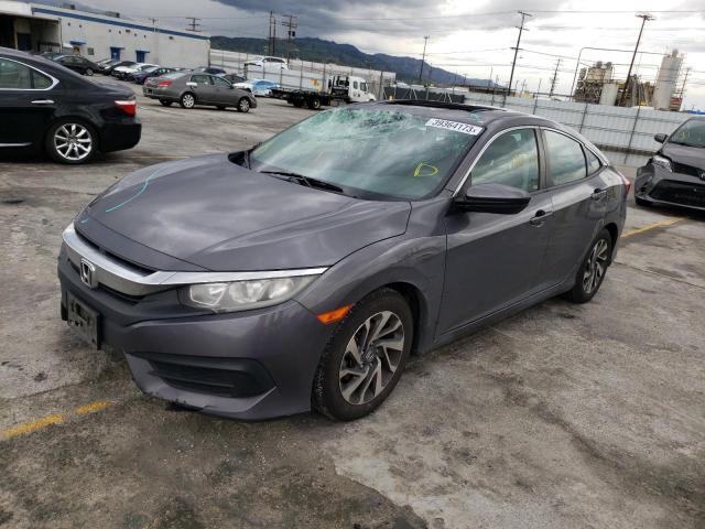 HONDA CIVIC EX 2016 with VIN 2HGFC2F78GH555142 - Photo from auction