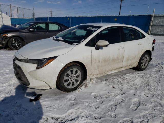 Photo 1 from auction – 2022 TOYOTA COROLLA LE with VIN 5YFEPMAE8NP339797