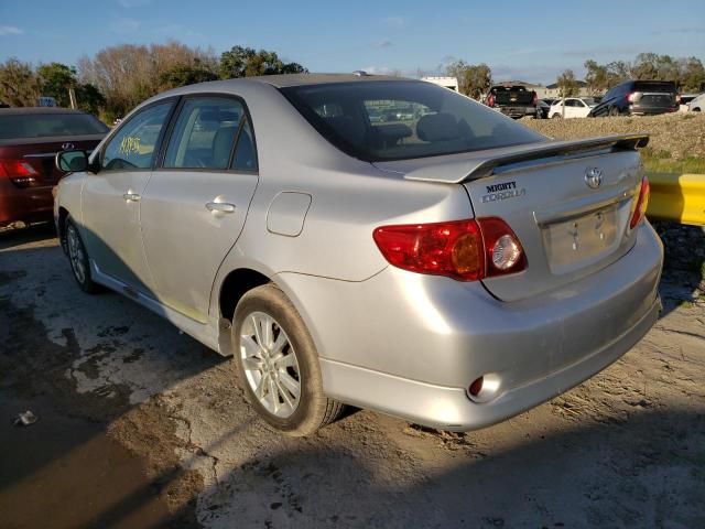 Photo 2 from auction – 2009 TOYOTA COROLLA BA with VIN 1NXBU40E89Z100557