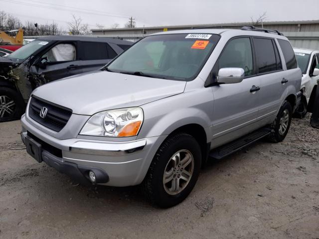 Photo 1 from auction – 2003 HONDA PILOT EXL with VIN 2HKYF18543H579377