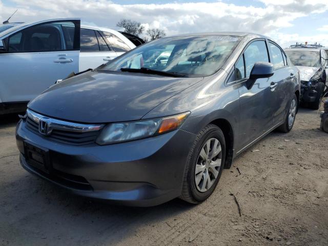 HONDA CIVIC LX 2012 with VIN 2HGFB2F52CH330064 - Photo from auction