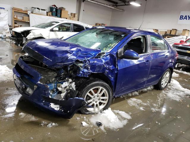 CHEVROLET SONIC LT 2012 with VIN 1G1JC5SH8C4198716 - Photo from auction