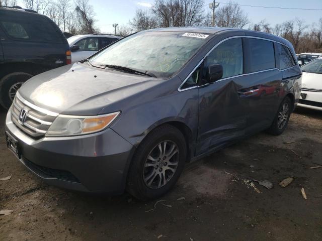 HONDA ODYSSEY EX 2011 with VIN 5FNRL5H64BB052661 - Photo from auction