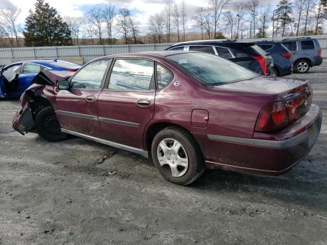 Photo 2 from auction – 2003 CHEVROLET IMPALA with VIN 2G1WF52EX39378750