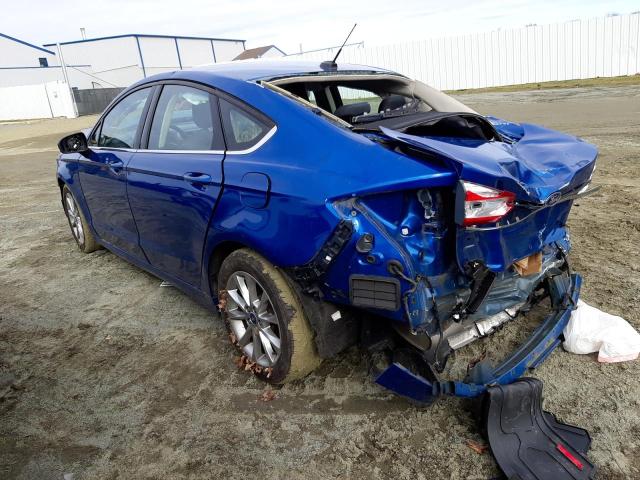 Photo 2 from auction – 2017 FORD FUSION SE with VIN 3FA6P0H76HR390983