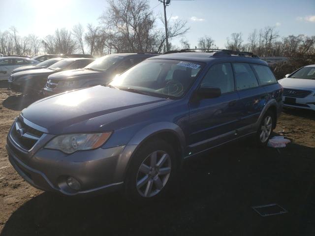 SUBARU OUTBACK 2. 2009 with VIN 4S4BP61C997311264 - Photo from auction
