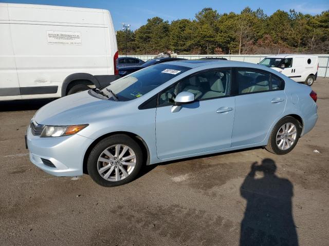 HONDA CIVIC EX 2012 with VIN 2HGFB2F82CH605720 - Photo from auction