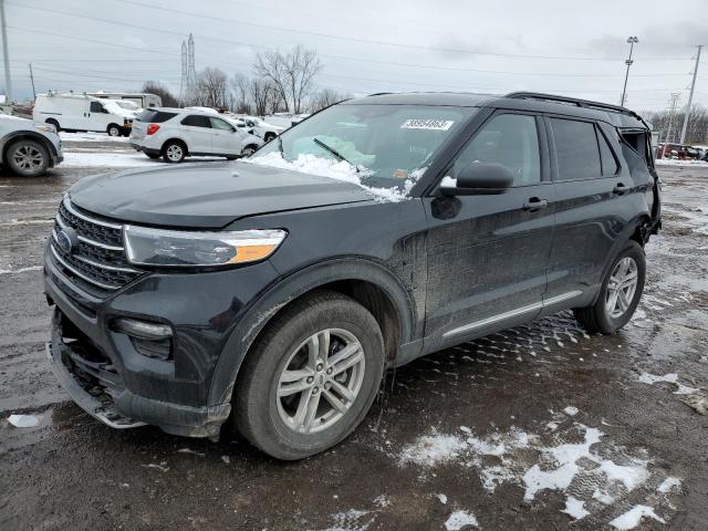 FORD EXPLORER X 2022 with VIN 1FMSK8DH5NGA70346 - Photo from auction