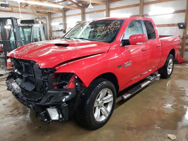 RAM 1500 SPORT 2015 with VIN 1C6RR7HT6FS619503 - Photo from auction