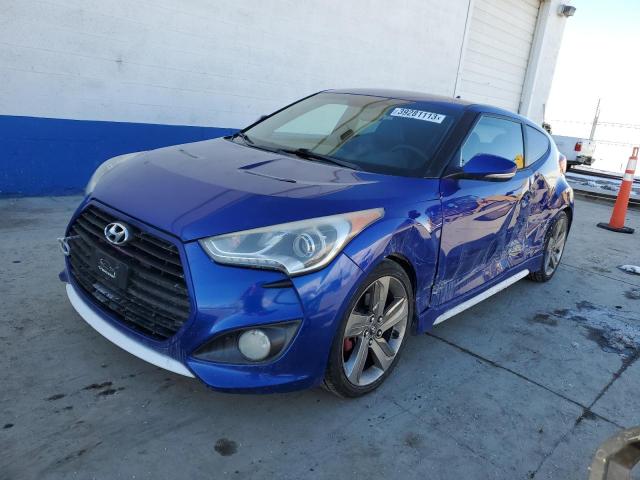 HYUNDAI VELOSTER T 2013 with VIN KMHTC6AEXDU130458 - Photo from auction