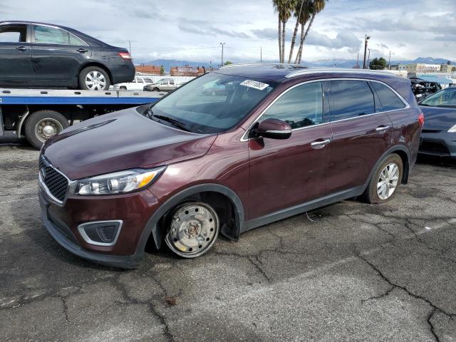 KIA SORENTO LX 2017 with VIN 5XYPGDA34HG334208 - Photo from auction