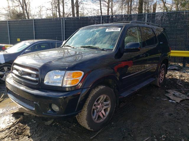 TOYOTA SEQUOIA LI 2003 with VIN 5TDBT48AX3S204116 - Photo from auction