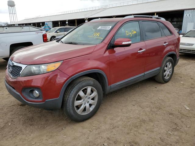 KIA SORENTO BA 2011 with VIN 5XYKT3A12BG038058 - Photo from auction