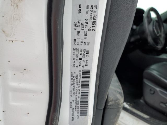 Photo 14 from auction – 2019 DODGE DURANGO GT with VIN 1C4RDJDG1KC821277