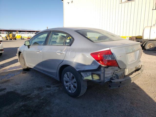 Photo 2 from auction – 2012 HONDA CIVIC LX with VIN 2HGFB2F50CH548911