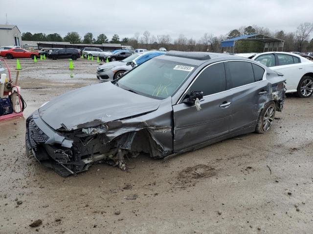 INFINITI Q50 BASE 2015 with VIN JN1BV7AP9FM357616 - Photo from auction