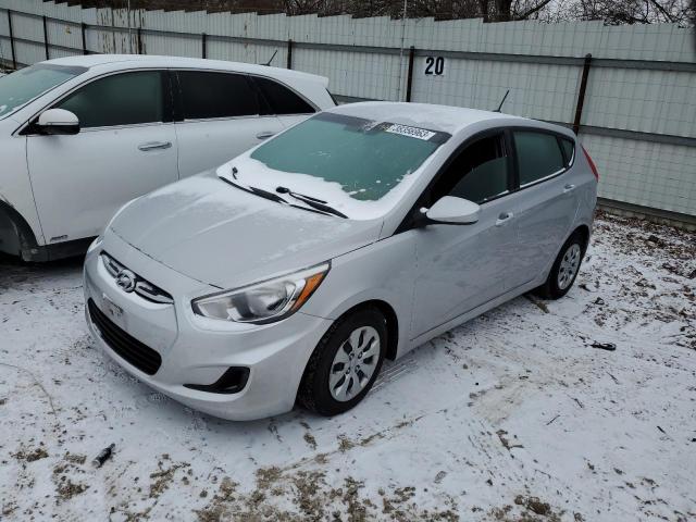 HYUNDAI ACCENT SE 2017 with VIN KMHCT5AE7HU345067 - Photo from auction