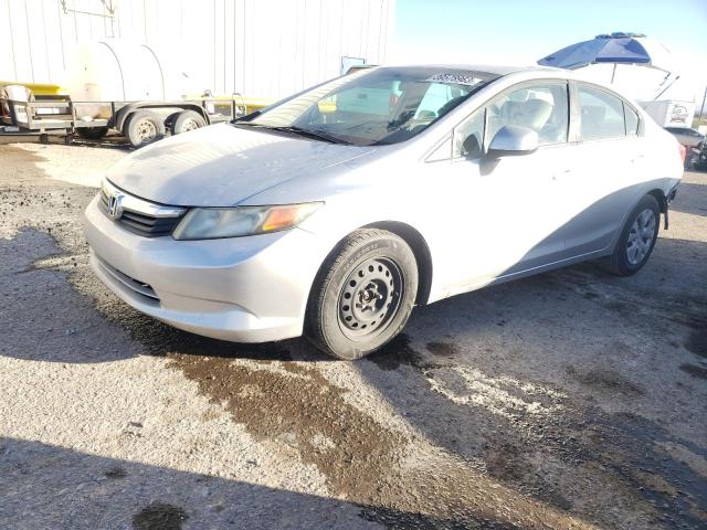 HONDA CIVIC LX 2012 with VIN 2HGFB2F50CH548911 - Photo from auction