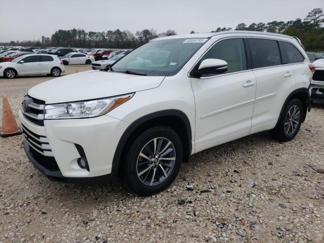 TOYOTA HIGHLANDER 2018 with VIN 5TDKZRFH7JS529475 - Photo from auction
