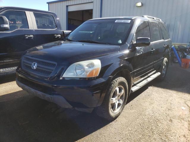HONDA PILOT EX 2006 with VIN 5FNYF18666B022952 - Photo from auction