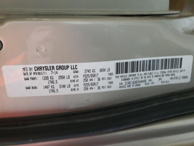 Photo 14 from auction – 2014 CHRYSLER TOWN & COU with VIN 2C4RC1BG8ER448496