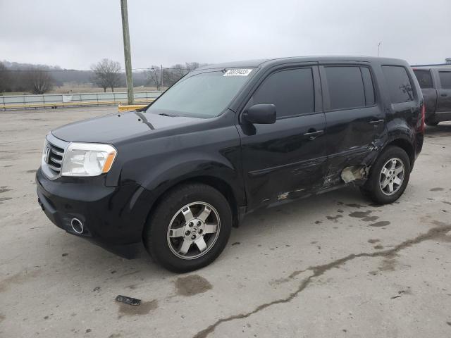 HONDA PILOT EXLN 2014 with VIN 5FNYF4H72EB024836 - Photo from auction