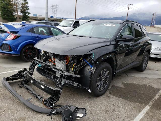 HYUNDAI TUCSON BLU 2022 with VIN KM8JBCA18NU084197 - Photo from auction