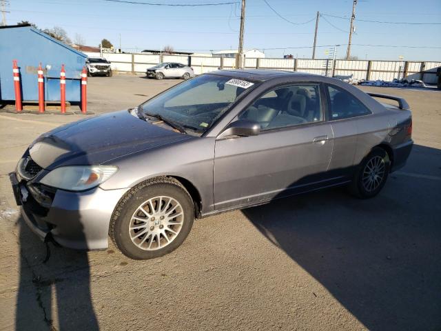 HONDA CIVIC EX 2005 with VIN 1HGEM21985L064037 - Photo from auction