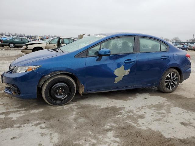 HONDA CIVIC EXL 2013 with VIN 19XFB2F92DE000584 - Photo from auction
