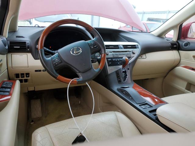 Photo 8 from auction – 2010 LEXUS RX 350 with VIN JTJZK1BA7A2001291
